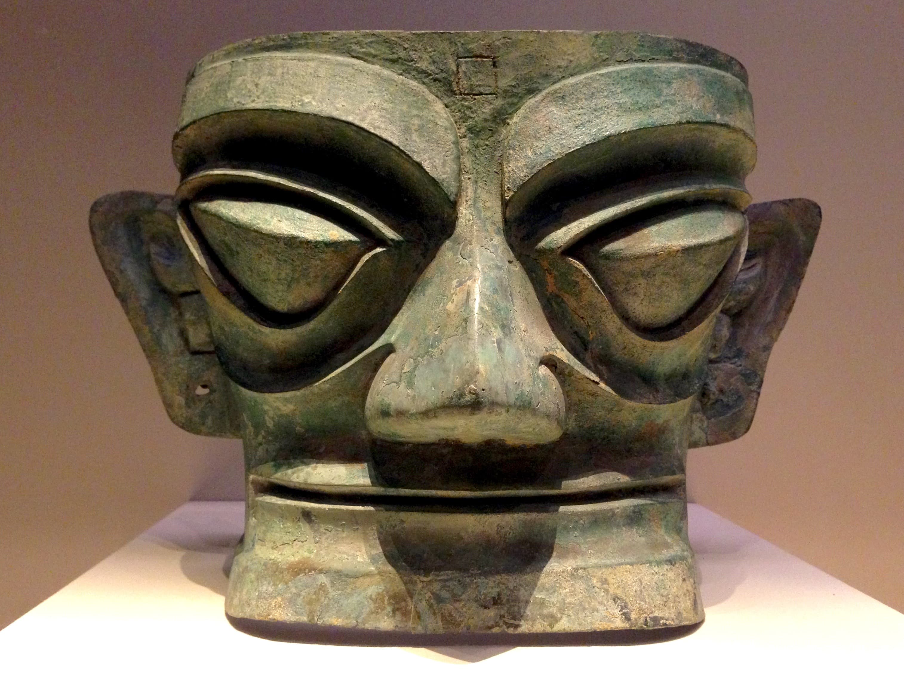 Sanxingdui Bronsmask