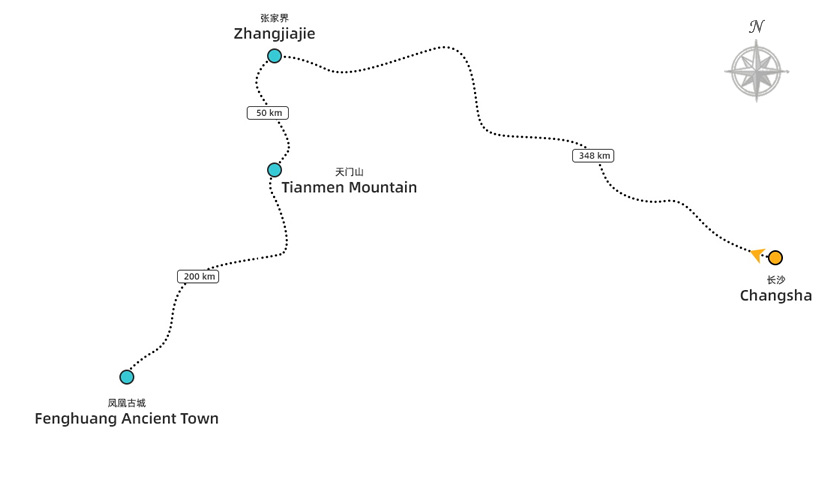 Essence of Hunan: Amazing Zhangjiajie and Fenghuang Ancient Town